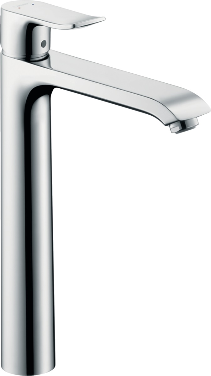 Hansgrohe Baterie lavoar hansgrohe metris 31184000, 3/8'', marimea xl, monocomanda, cartus ceramic, fara evacuare, crom
