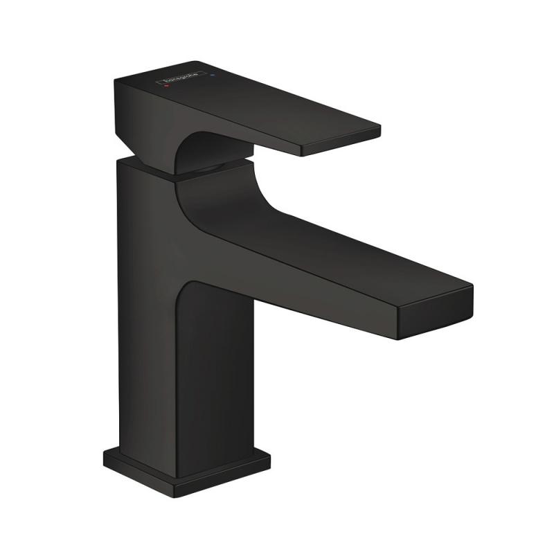 Hansgrohe Baterie lavoar hansgrohe metropol 32500670, 3/8'', marimea m, monocomanda, cartus ceramic, ventil push to open, mat,