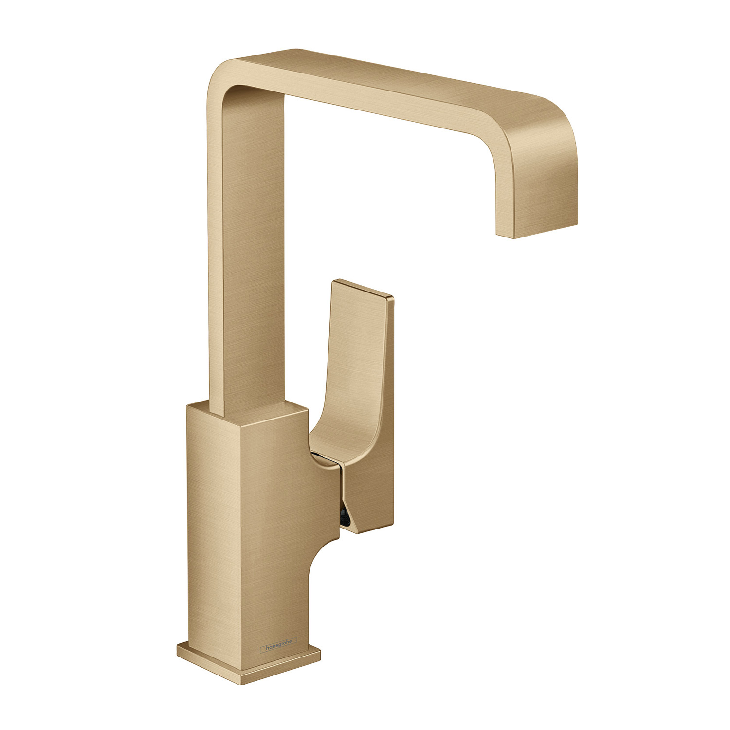 Hansgrohe Baterie lavoar hansgrohe metropol, l, 286 mm, pivotanta, ventil, mat, bronz, 32511140