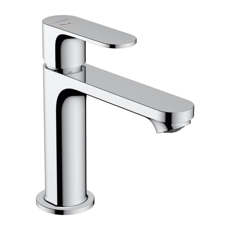 Hansgrohe Baterie lavoar hansgrohe rebris s 72527000, 3/8'', marimea m pornire pe rece, cartus ceramic, ventil cu tija, crom