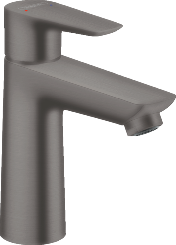 Hansgrohe Baterie lavoar hansgrohe talis 110 71710340, 3/8'', monocomanda, marimea m, evacuare pop-up, limitator, antracit