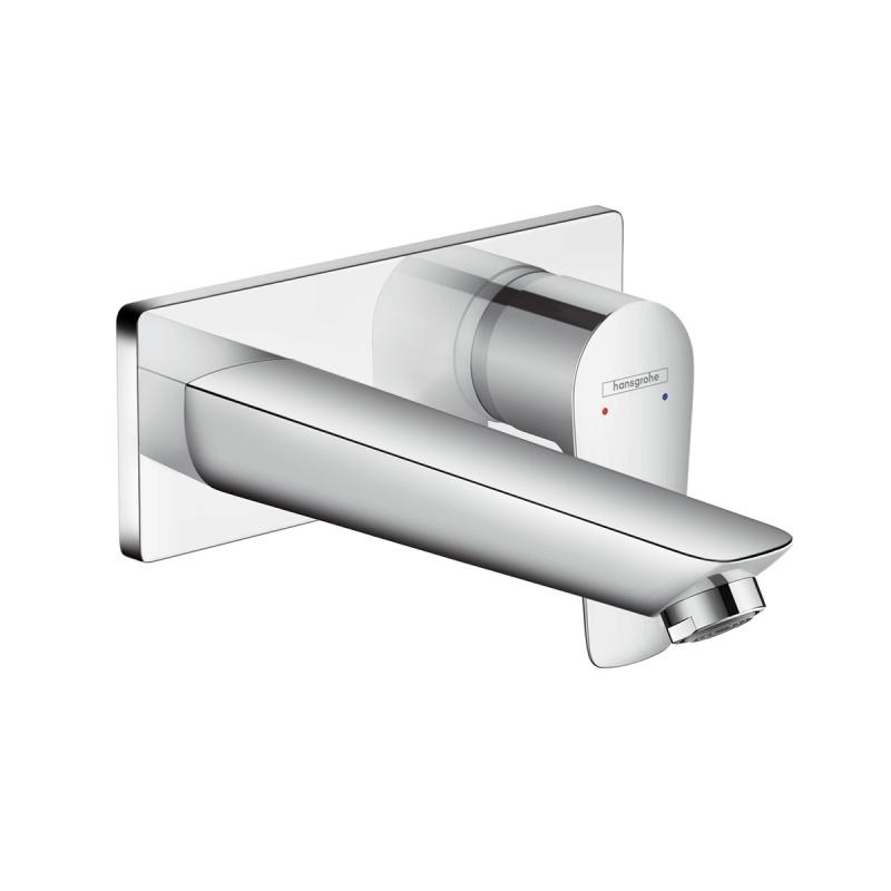 Hansgrohe Baterie lavoar hansgrohe talis 71732000, 1/2'', montare pe perete, marimea m, monocomanda, necesita set fixare, crom