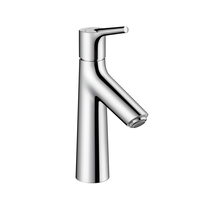 Hansgrohe Baterie lavoar hansgrohe talis 72020000, 3/8'', marimea l, monocomanda, cartus ceramic, evacuare cu tija, crom