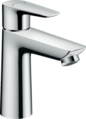 Hansgrohe Baterie lavoar hansgrohe talis e 110 71710000, 3/8'', marimea m, monocomanda, limitator, evacuare pop-up, crom