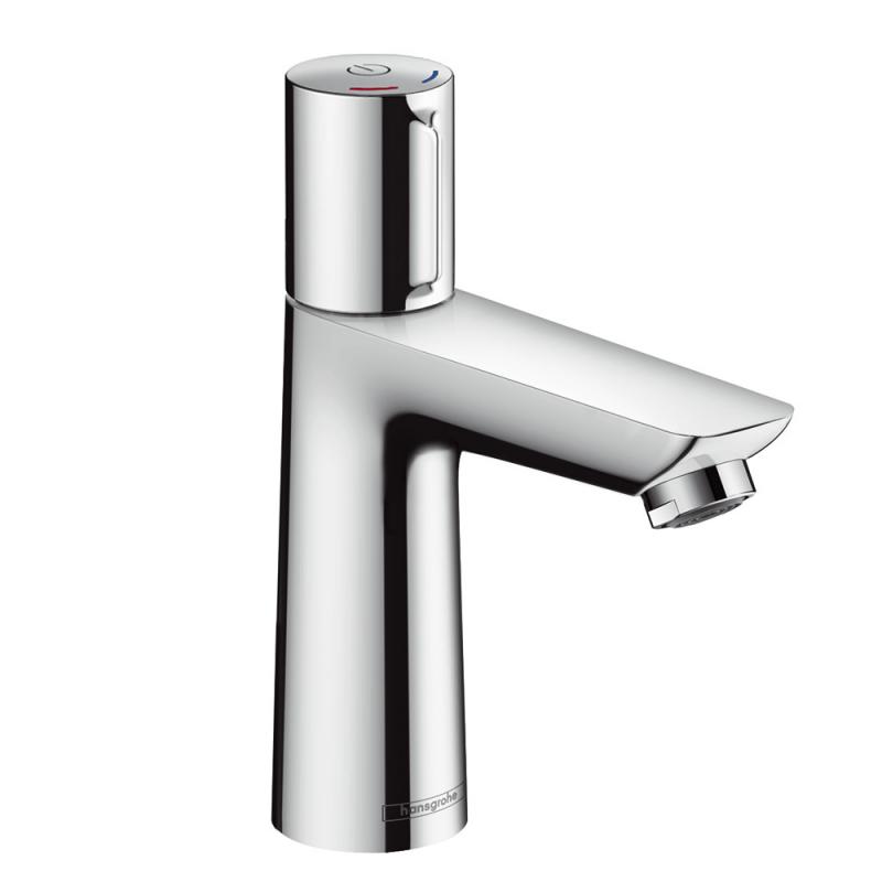 Hansgrohe Baterie lavoar hansgrohe talis select 110 71751000, 3/8'', marimea m, monocomanda, cartus ceramic, fara ventil, crom