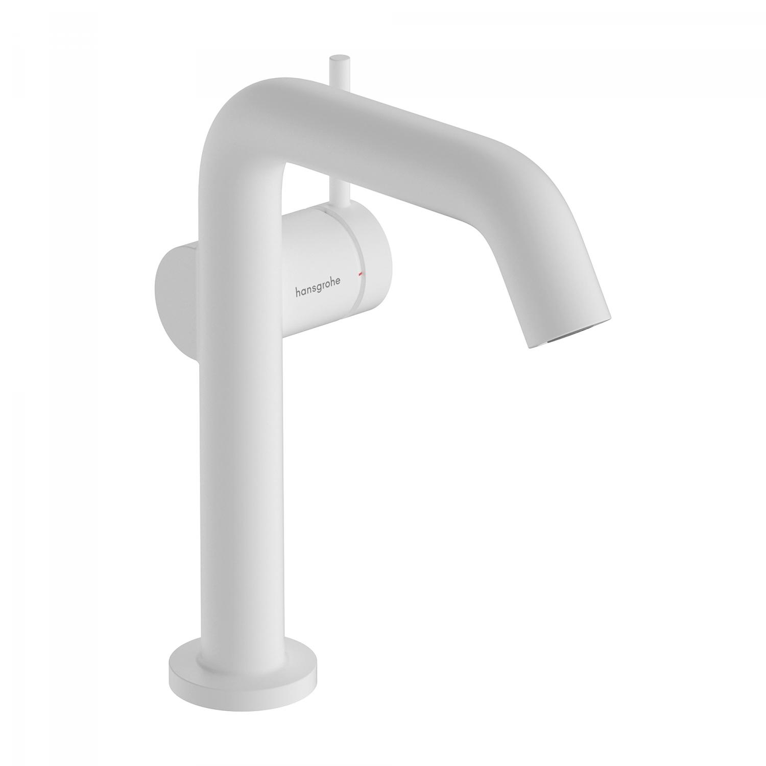 Hansgrohe Baterie lavoar hansgrohe tecturis s, l, 201 mm, pornire rece, ventil, mat, alb, 73340700