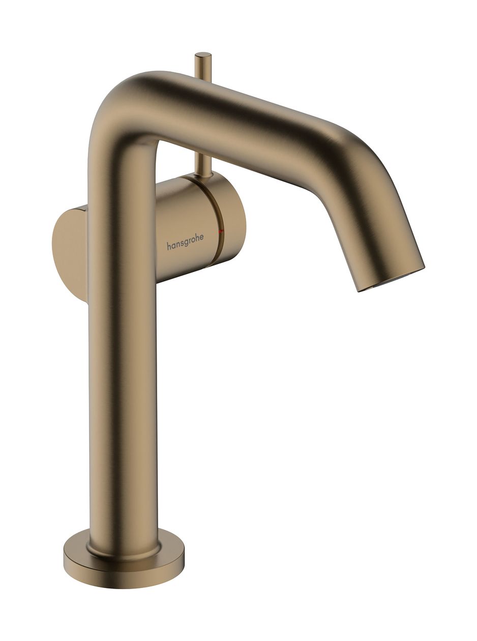 Hansgrohe Baterie lavoar hansgrohe tecturis s, l, 201 mm, pornire rece, ventil, mat, bronz, 73342140