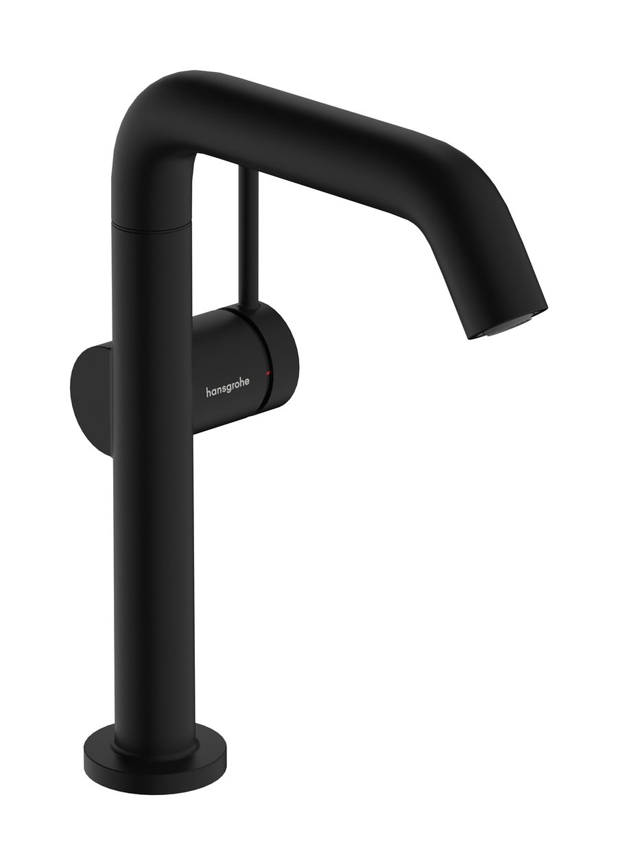 Hansgrohe Baterie lavoar hansgrohe tecturis s, l, 236 mm, pornire rece, ventil, mat, negru, 73364670