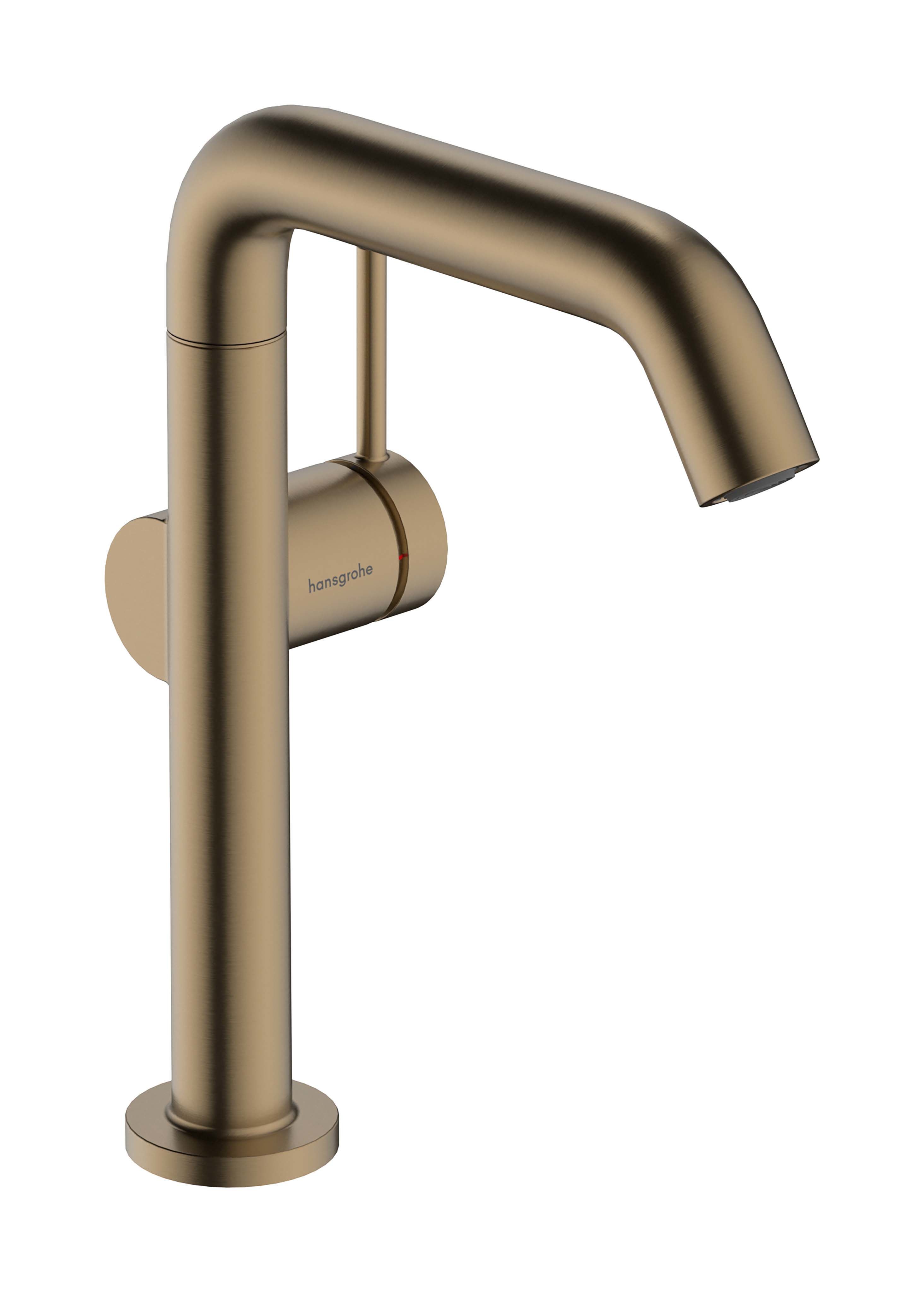 Hansgrohe Baterie lavoar hansgrohe tecturis s, l, 236 mm, pornire rece, ventil, mat, bronz, 73364140