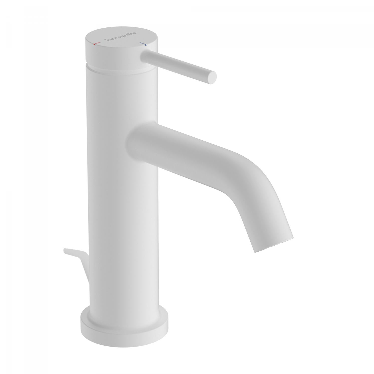 Hansgrohe Baterie lavoar hansgrohe tecturis s, m, 160 mm, pornire rece, ventil, mat, alb, 73302700