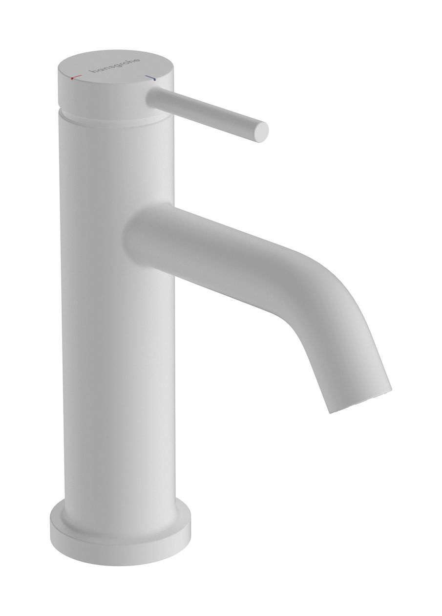 Hansgrohe Baterie lavoar hansgrohe tecturis s, m, 160 mm, pornire rece, ventil, mat, alb, 73305700