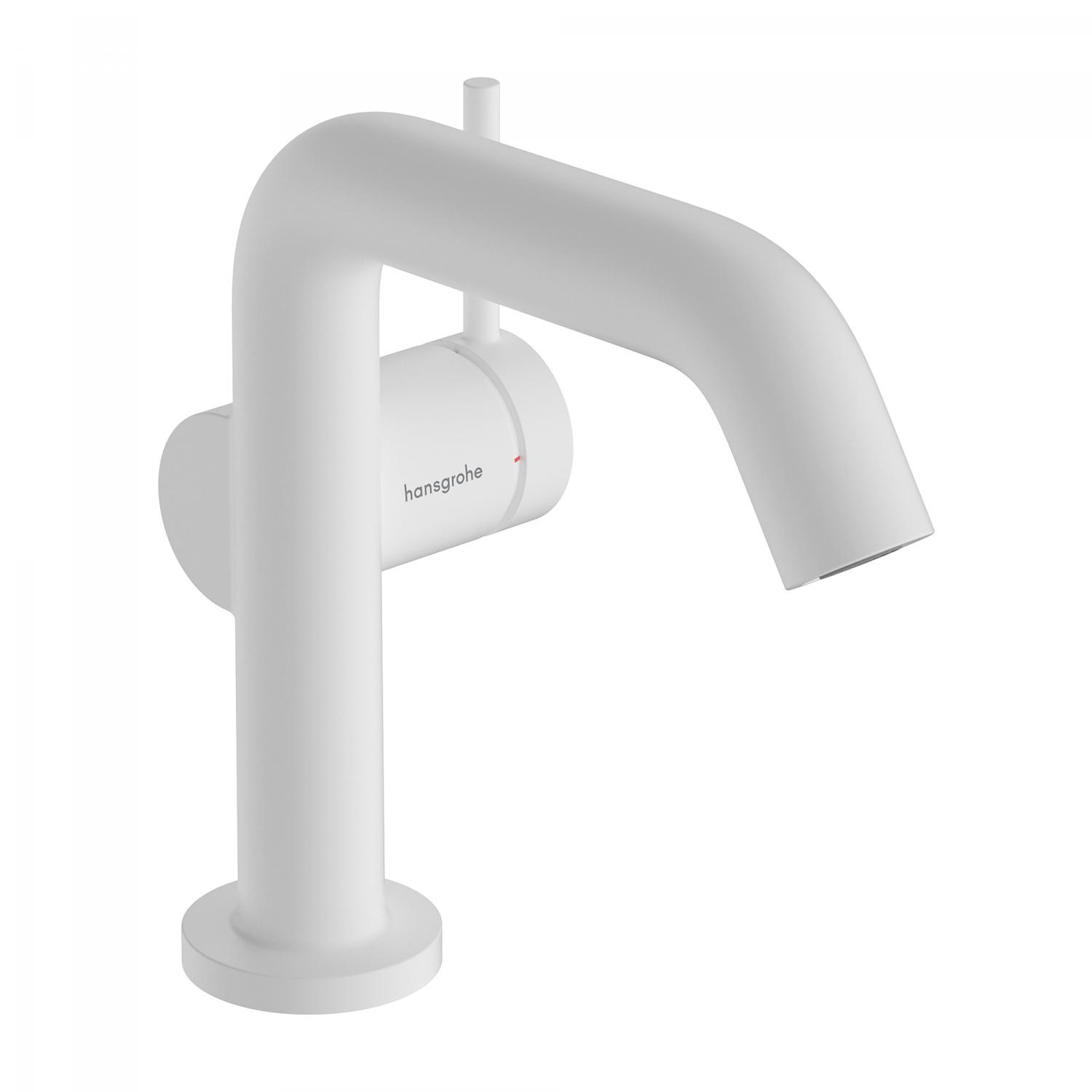 Hansgrohe Baterie lavoar hansgrohe tecturis s, m, 161 mm, pornire rece, mat, alb, 73321700