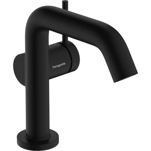 Hansgrohe Baterie lavoar hansgrohe tecturis s, m, 161 mm, pornire rece, ventil, mat, negru, 73322670