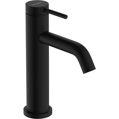 Hansgrohe Baterie lavoar hansgrohe tecturis s, m, 183 mm, pornire rece, ventil, mat, negru, 73318670