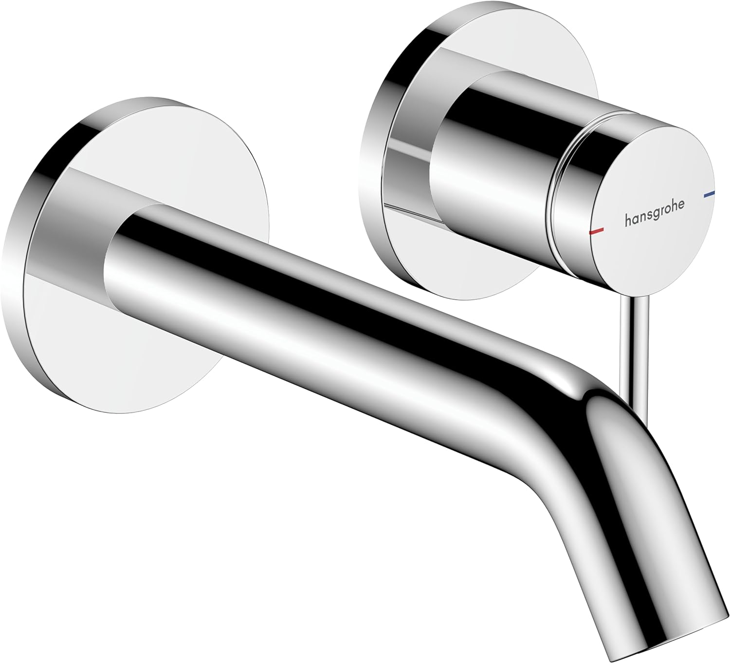 Hansgrohe Baterie lavoar hansgrohe tecturis s, pe perete, m, 175 mm, necesita valva, ventil, crom, 73350000
