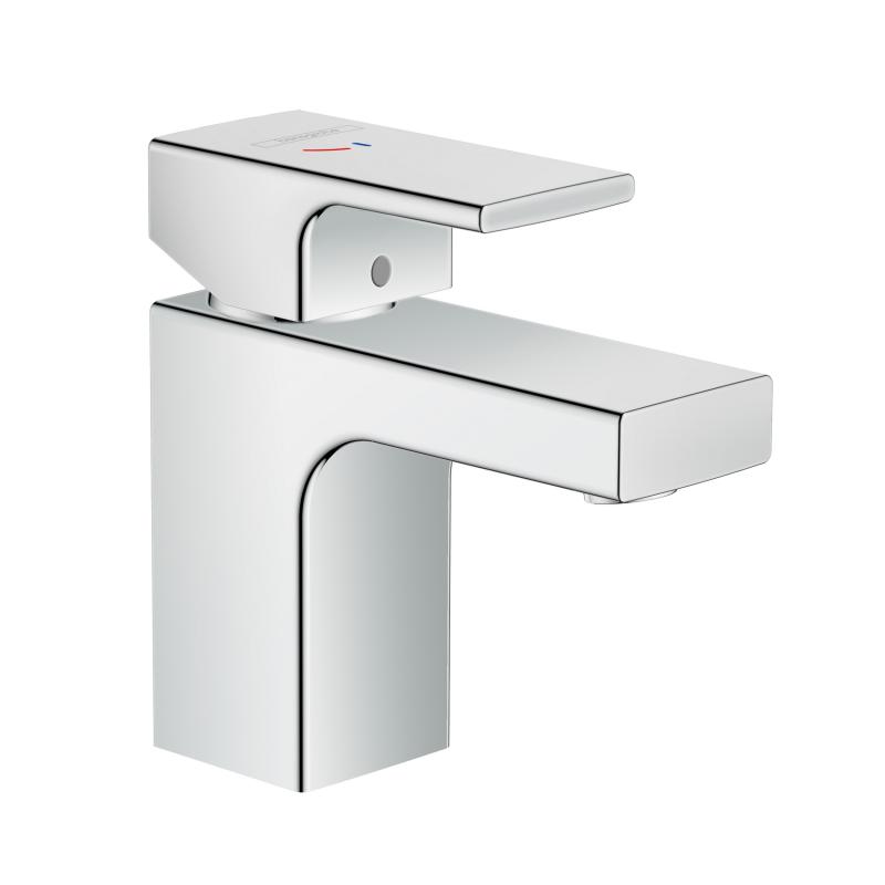 Hansgrohe Baterie lavoar hansgrohe vernis shape 70 71593000, 3/8'', marimea m, pornire pe rece, ventil cu tija, crom