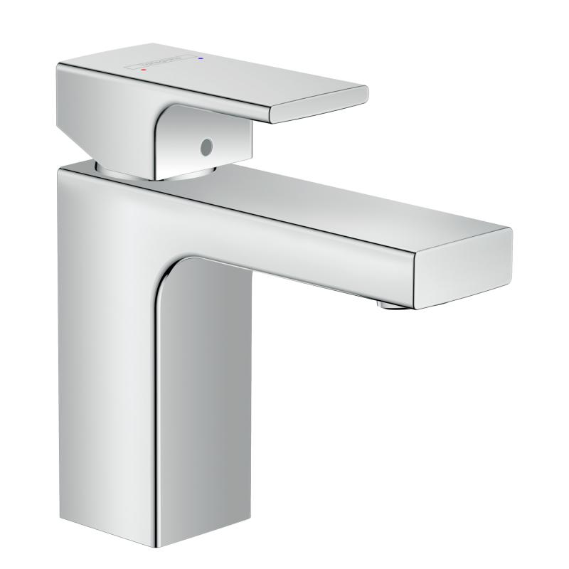Hansgrohe Baterie lavoar hansgrohe vernis shape 71568000, 3/8'', marimea m, ecosmart, monocomanda, ventil cu tija, crom