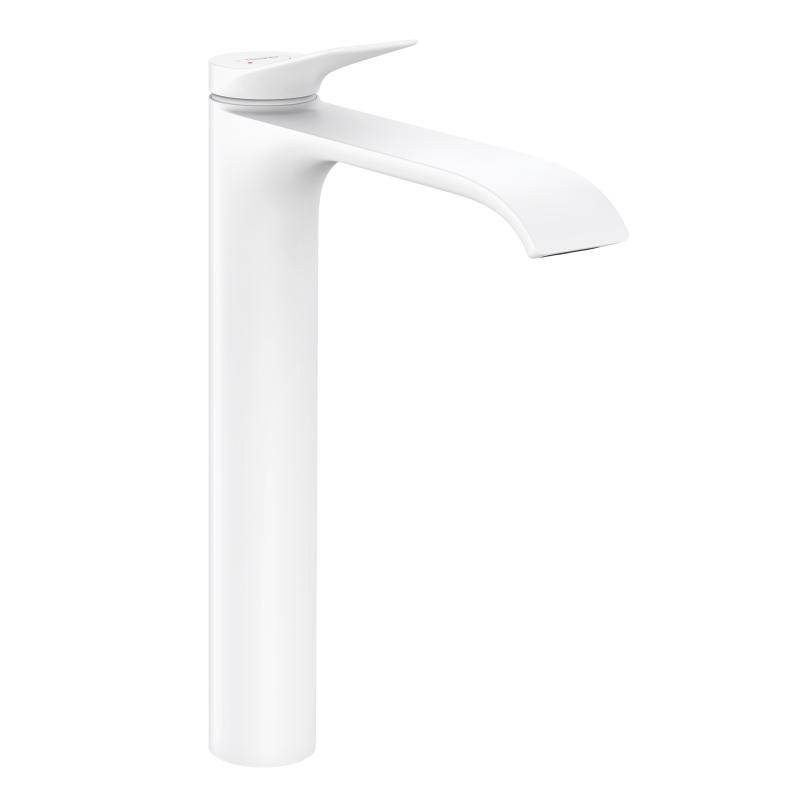 Hansgrohe Baterie lavoar hansgrohe vivenis 75042700, 3/8'', xl, 309 mm, eco, mat, alb