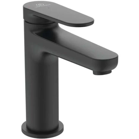 Ideal Standard Baterie lavoar ideal standard cerafine nouvo, s, 145 mm, pornire rece, ventil, mat, negru, bd965xg