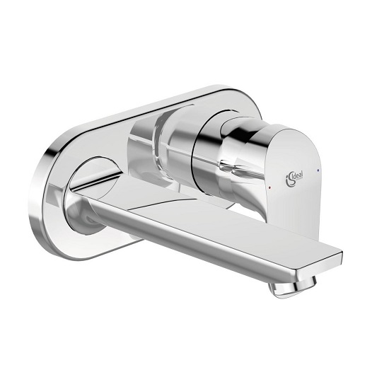 Ideal Standard Baterie lavoar ideal standard ceraflex a6941aa, 1/2'', montare pe perete, l 17.2 cm, monocomanda, cartus ceramic,