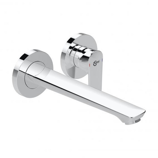 Ideal Standard Baterie lavoar ideal standard connect air a7009aa, 1/2'', montare pe perete, l 22.5 cm, monocomanda, cartus set