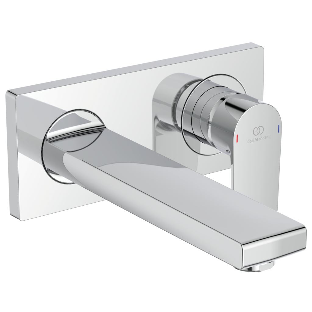 Ideal Standard Baterie lavoar ideal standard edge a7116aa, 1/2'', marimea l, monocomanda, montare pe perete, necesita set fixare,
