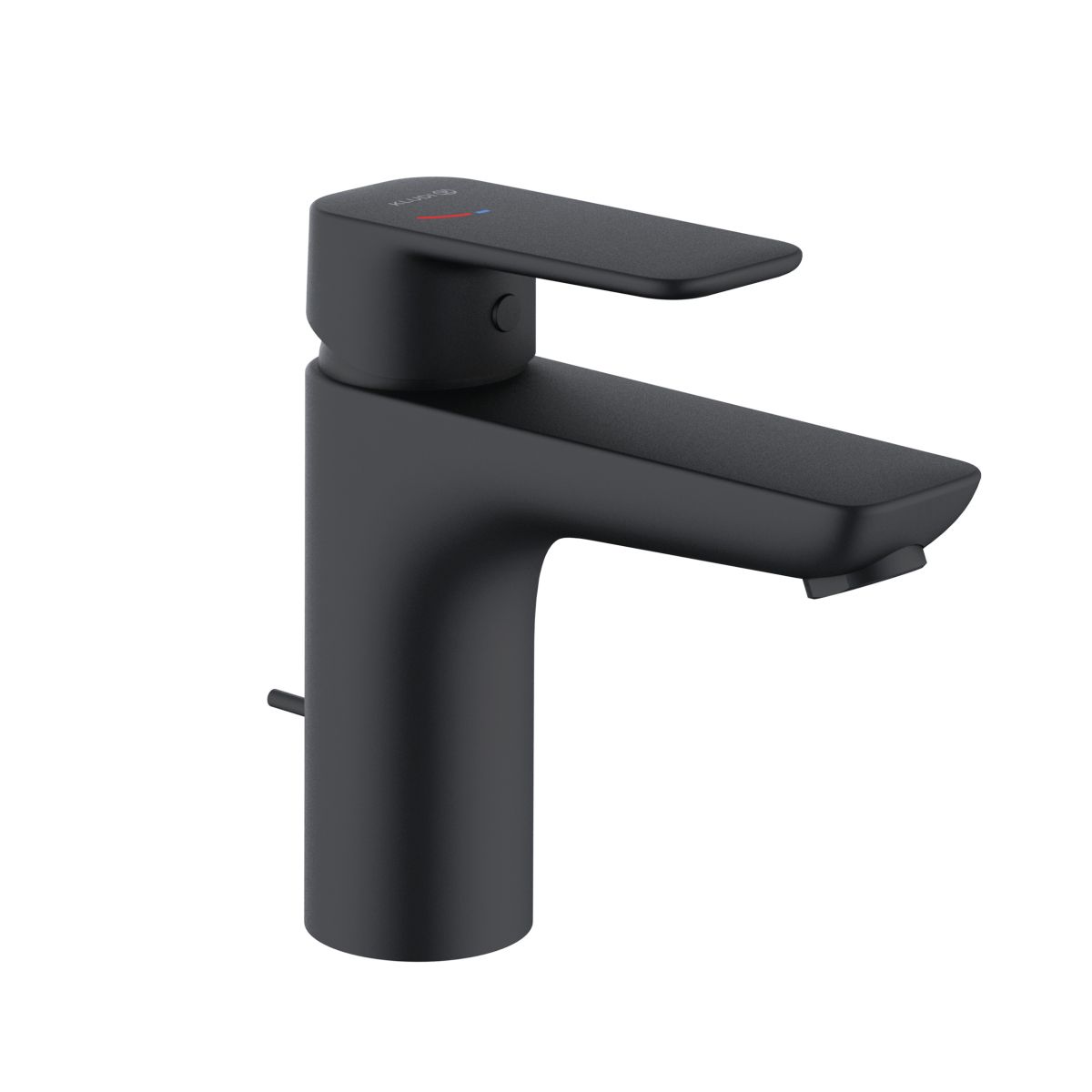 Kludi Baterie lavoar kludi pure and style, m, 160 mm, ventil, mat, negru, 402933975