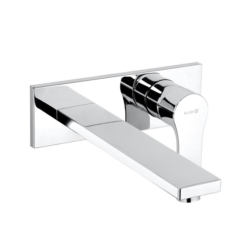 Kludi Baterie lavoar kludi zenta sl 482480565, 1/2'', montare pe perete, marimea l, monocomanda, necesita set fixare, crom