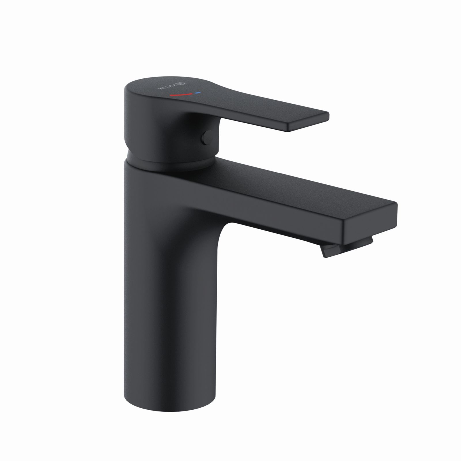 Kludi Baterie lavoar kludi zenta sl, m, 155 mm, pornire rece, mat, negru, 481983965