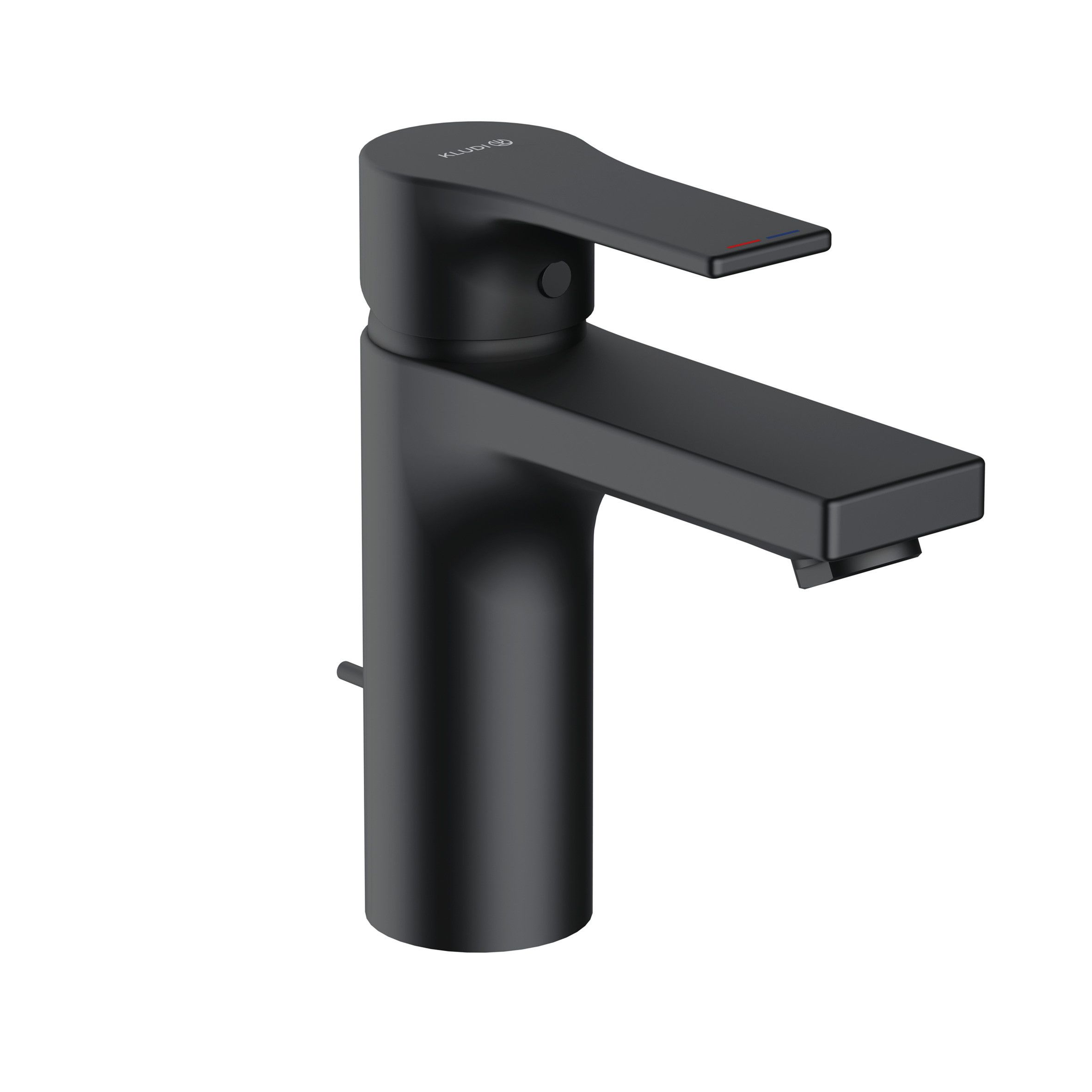 Kludi Baterie lavoar kludi zenta sl, m, 155 mm, ventil, mat, negru, 482903965
