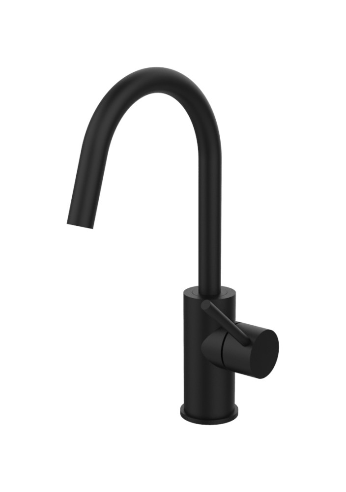 Paffoni Baterie lavoar paffoni light, l, 283 mm, mat, negru, lig078no