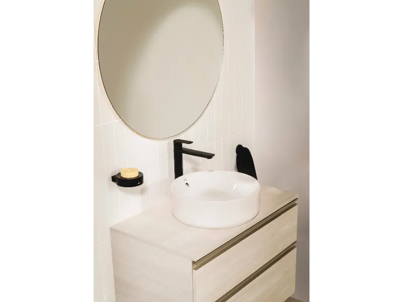 Baterie lavoar Roca A5A346EB00, 28 mm, 5 l/min, 0.5 bar, 35 mm, 292 mm, 220 mm, 385 mm, 1 orificii instalare, Alb