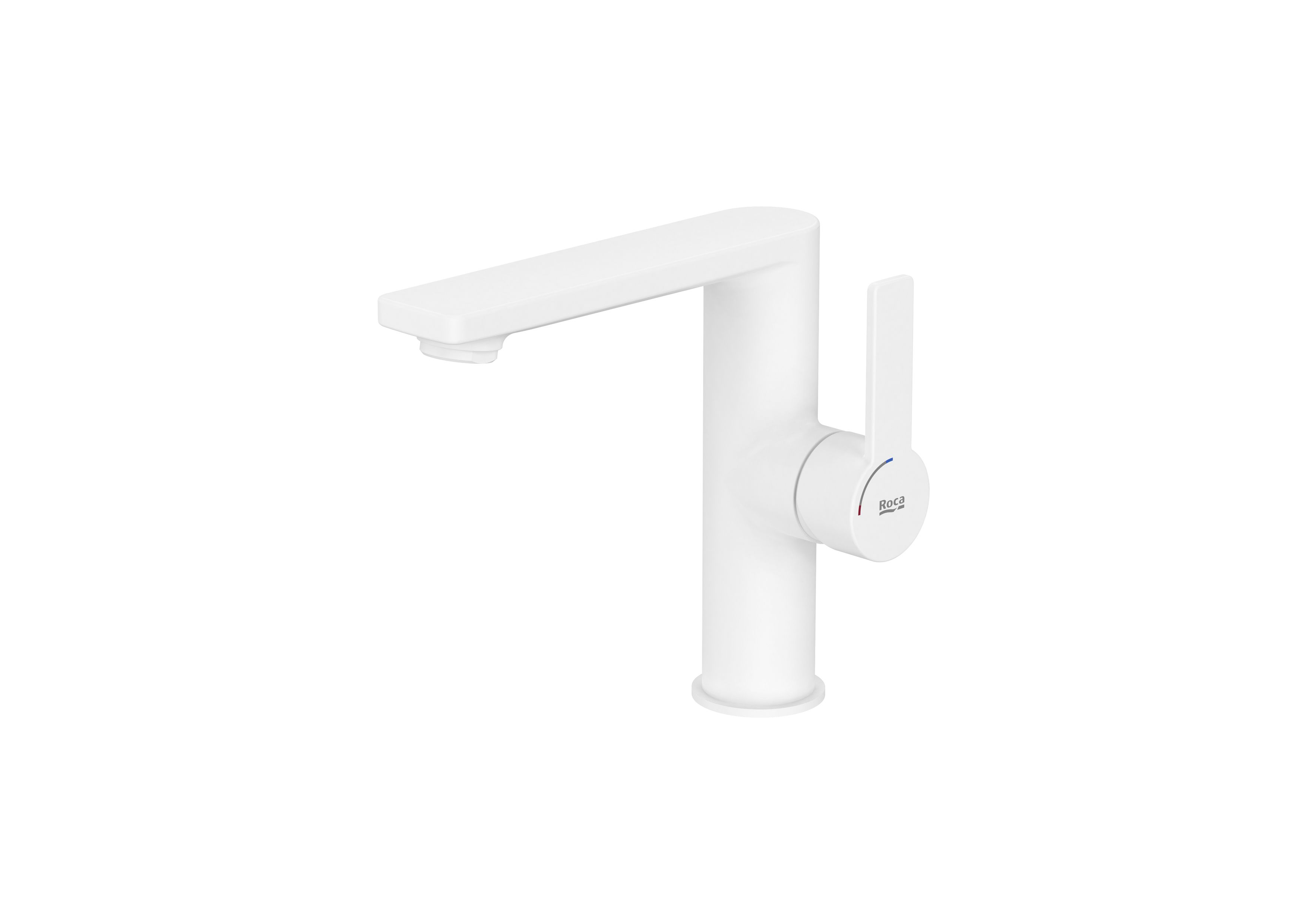 Baterie lavoar Roca A5A405FB00, 28 mm, 5 l/min, 0.5 bar, 35 mm, 165 mm, 135 mm, 400 mm, 1 orificii instalare, Alb