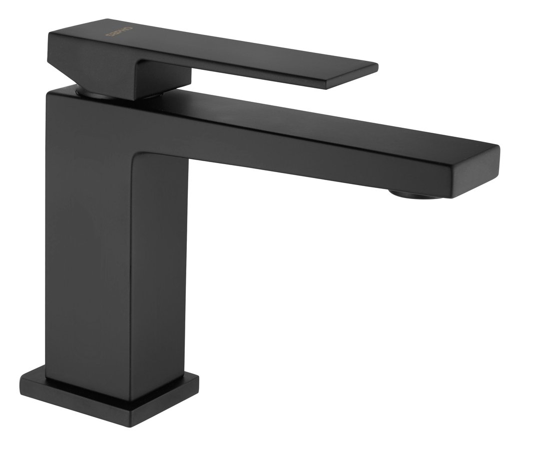Sapho Baterie lavoar sapho latus, s, 143 mm, mat, negru, 1102-72b