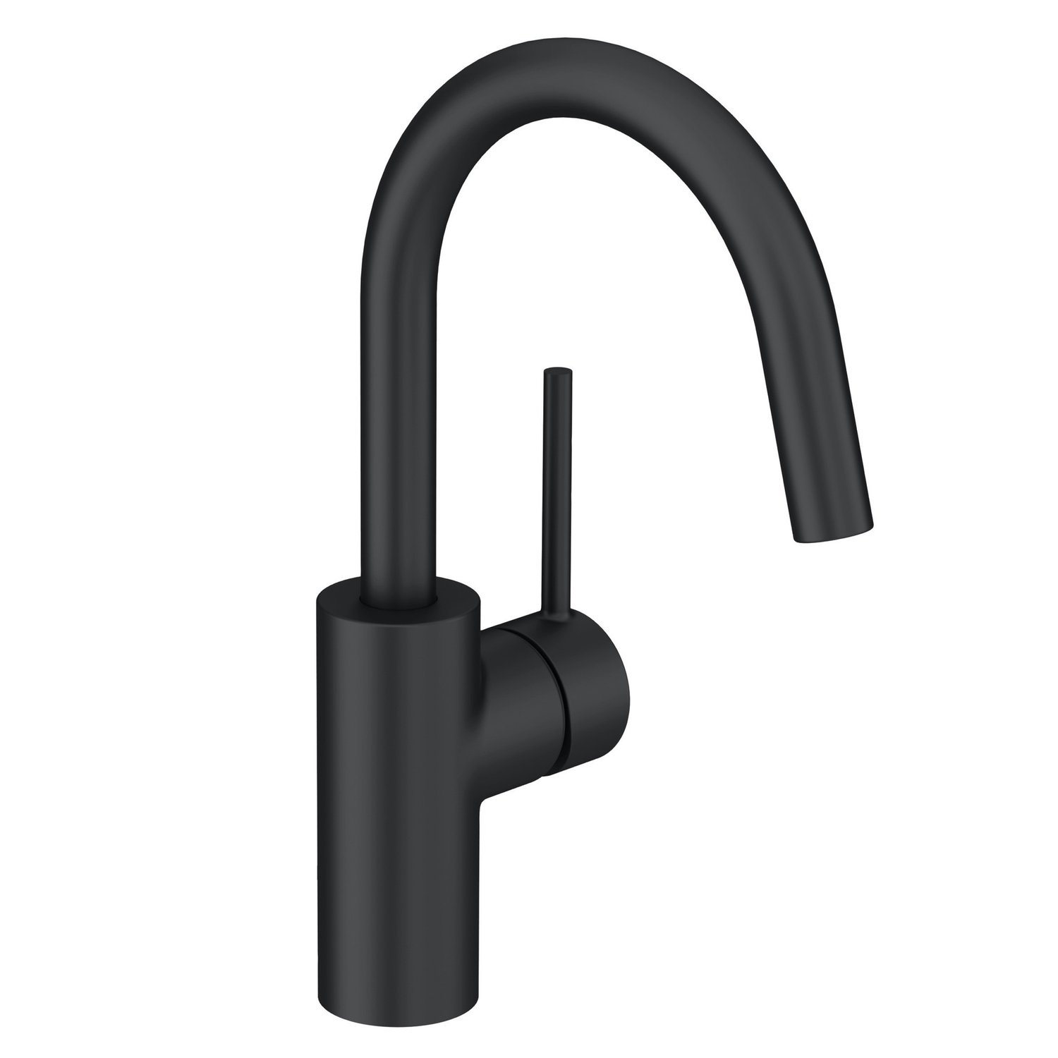 Kludi Baterie lavor kludi bozz, l, 290 mm, mat, negru, 380283976