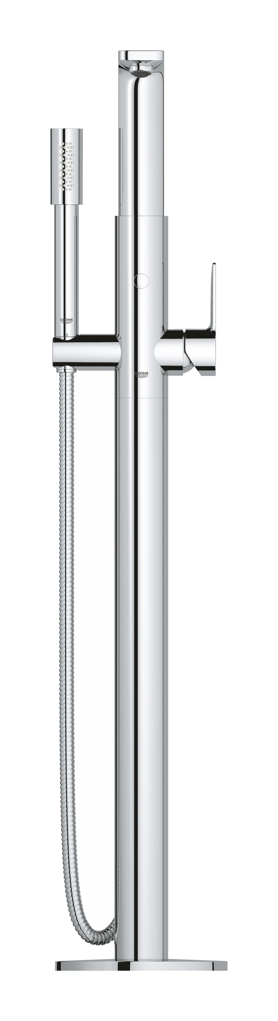 Baterie de cada Grohe 23792001, 1 bar, 66 mm, 1.25 m, 905 mm, 271 mm, 1 orificii instalare, 1 functii para dus, Crom