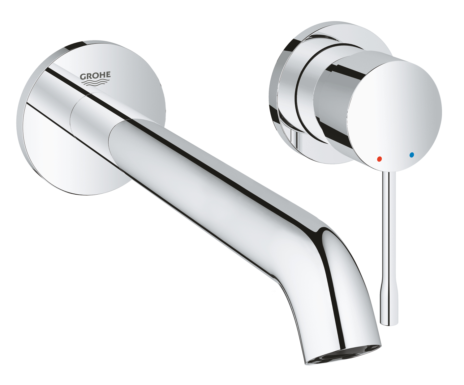 Grohe Baterie lavoar grohe essence, pe perete, 230 mm, necesita valva, crom, 19967001