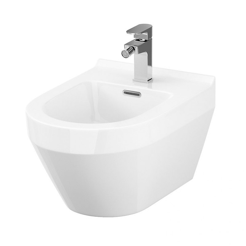 Cersanit Bideu cersanit crea, suspendat, alb, k114-009