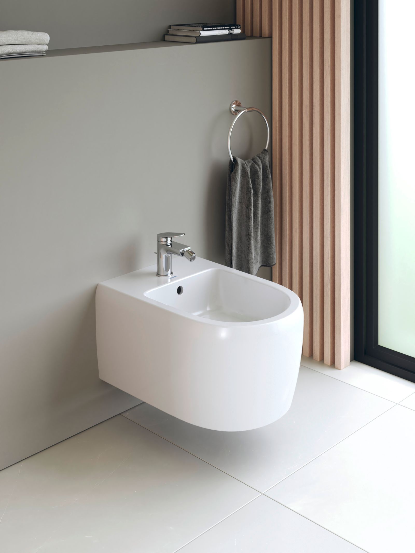 Bideu Duravit 2263150000, Qatego, montaj suspendat, preaplin, zona mon