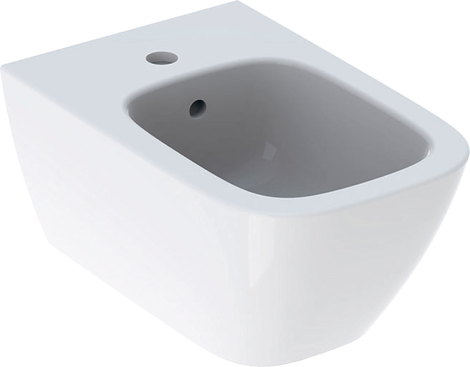Geberit  Bideu geberit smyle square, suspendat, alb, 500.209.01.1