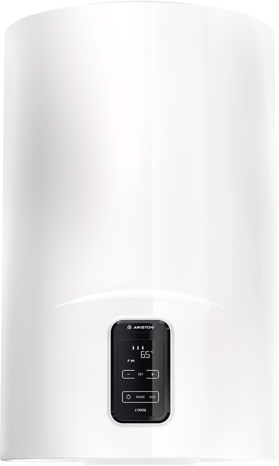 Ariston Boiler ariston lydos plus 100, electric, 100 l, 1800 w, 8 bar, display lcd, protectie, alb