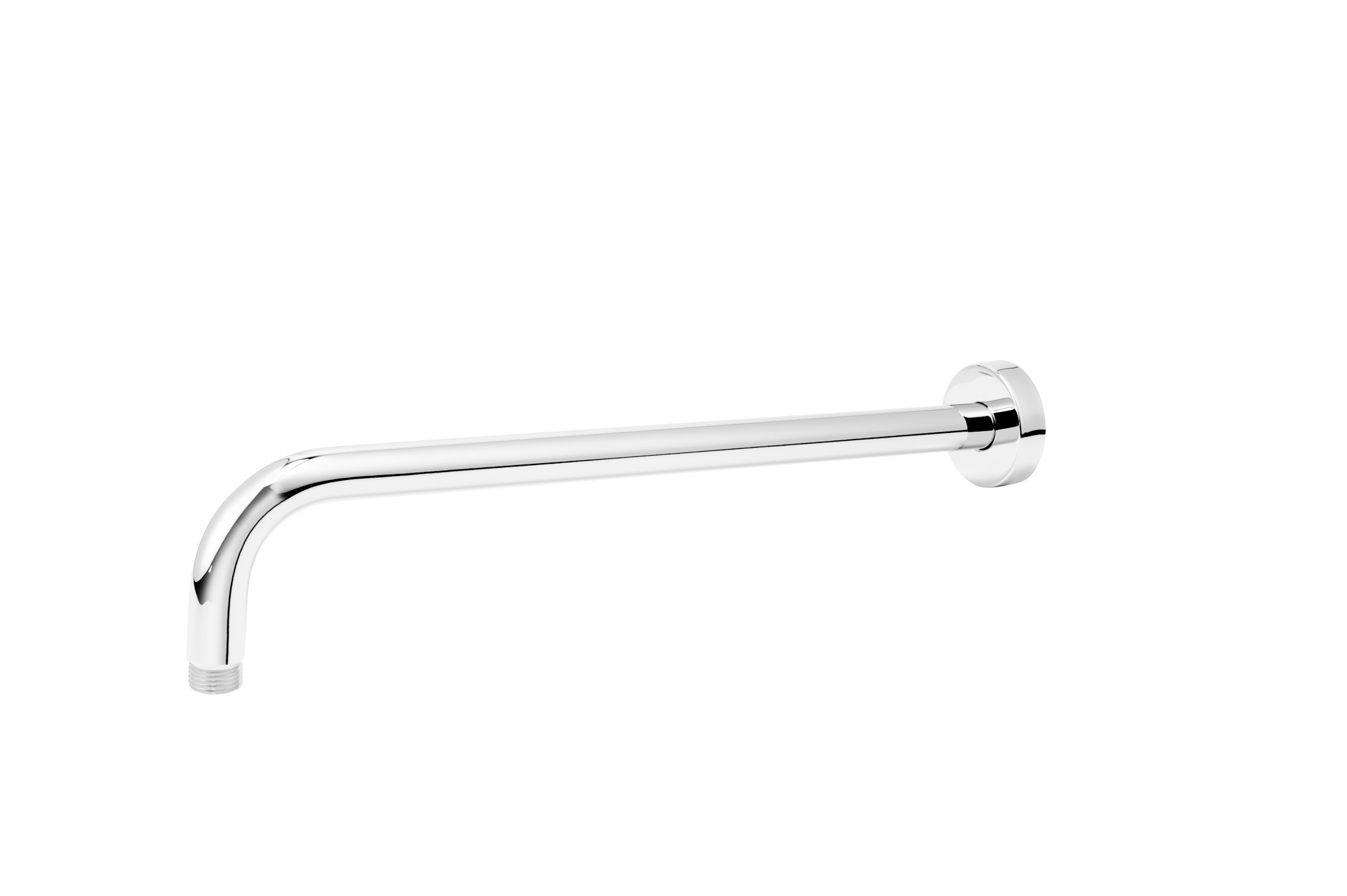 FDesign Brat de dus fdesign inula fd8-402-11, 1/2'' x 1/2'', universal, montare pe perete, 400 mm, crom