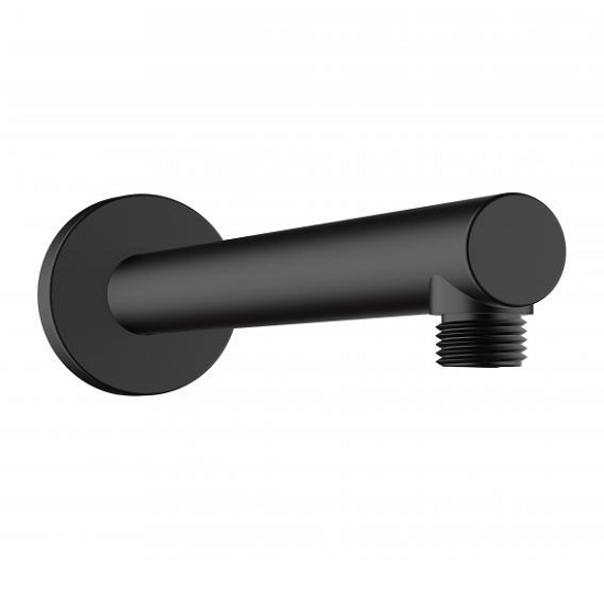 Hansgrohe Brat dus fix hansgrohe vernis blend 27809670, 1/2'', universal, prindere tavan, 240 mm, ornament, mat, negru