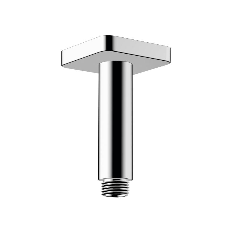 Hansgrohe Brat dus fix hansgrohe vernis shape 26406000, 1/2'', universal, prindere tavan, 100 mm, ornament, crom