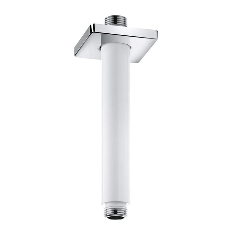 Kludi Brat dus kludi a-qa 6653591-00, 1/2'' x 1/2'', 150 mm, montare pe tavan, universal, ornament, alb