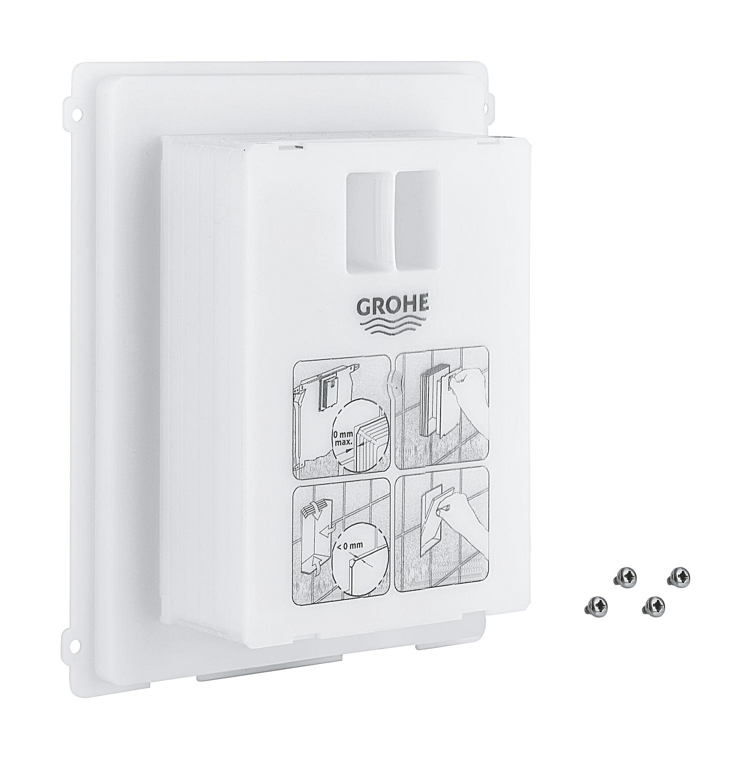 Grohe Burduf cadru grohe rapid sl, clapete 130 x 172 mm, plastic, 40949000