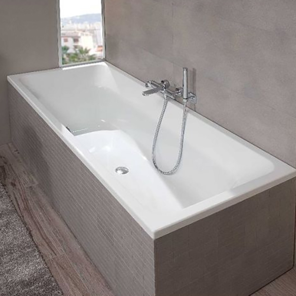 Kolo  Cada baie kolo modo, incastrata, 80 x 180 x 45 cm, acril, alb, xwp1181000