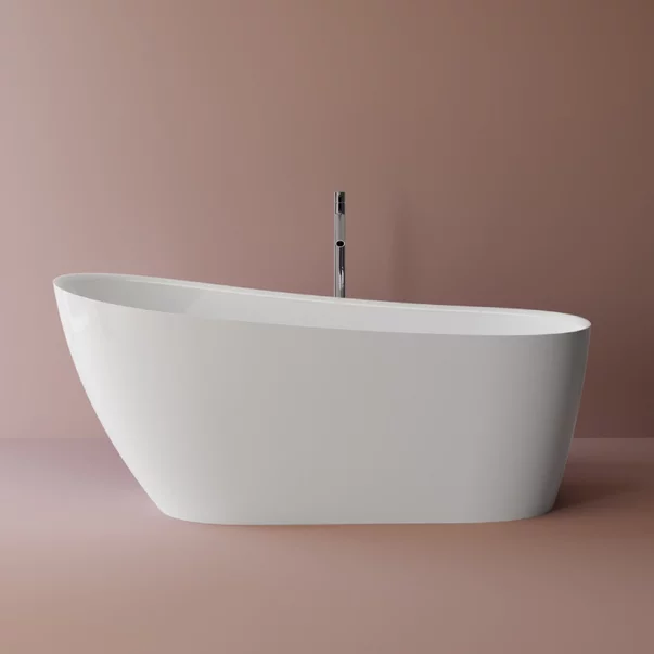 Marmite Cada baie marmite santorini, freestanding, 169 x 74 cm, compozit, alb, 630475171003