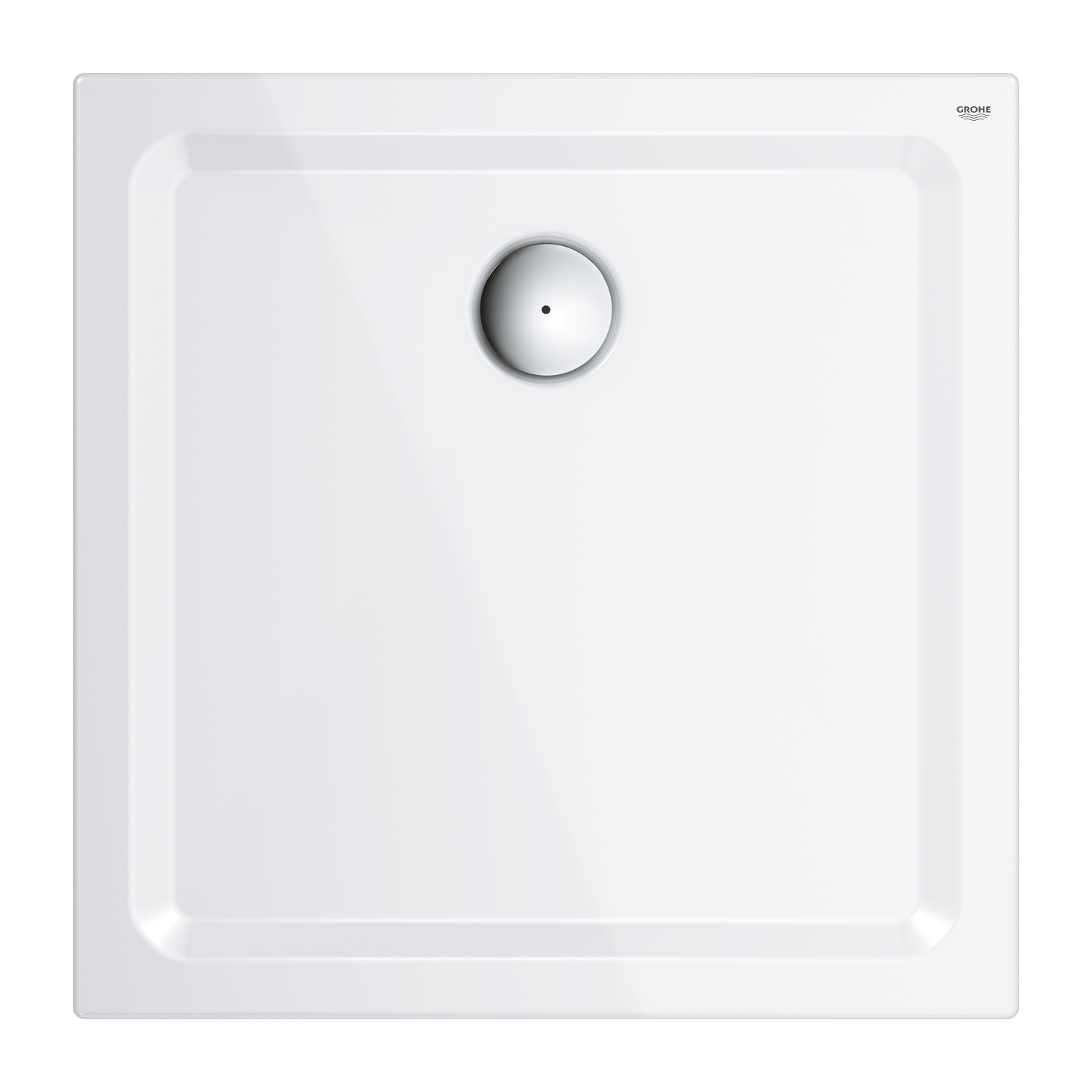 Grohe Cada de dus grohe 39302000, 800 x 800 x 30 mm, acrilic, anti-zgarietari, neporoasa, lucios, alb