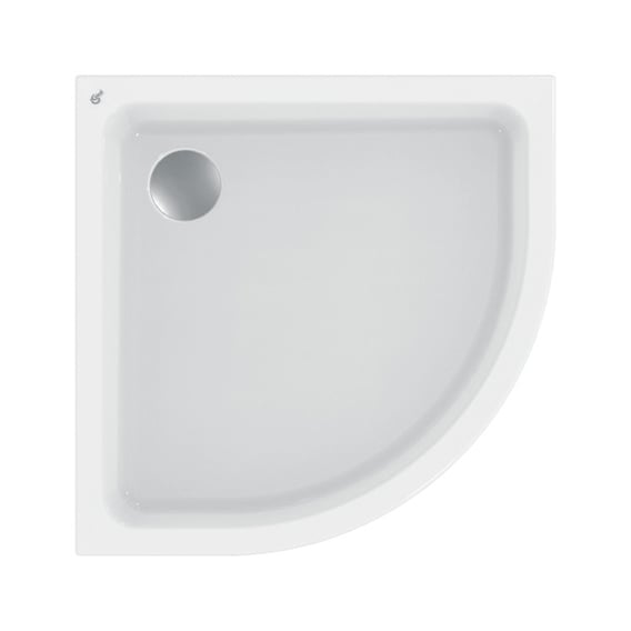 Ideal Standard Cada dus ideal standard hotline, pe podea, de colt, 90 x 90, acril, alb, k278001